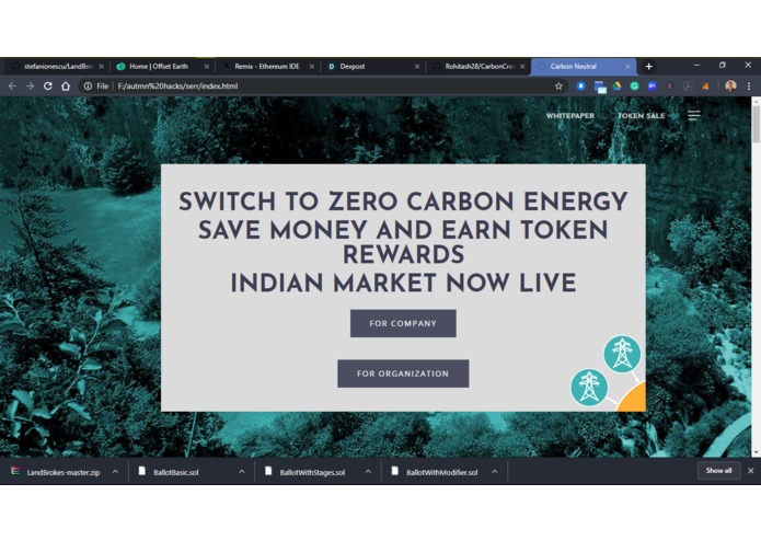 Global Carbon Credit  – screenshot 7