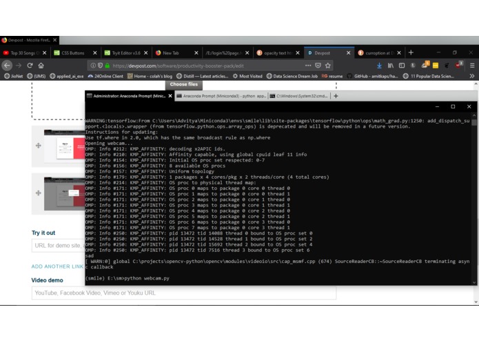 productivity booster pack with realtime emotion detection  – screenshot 4