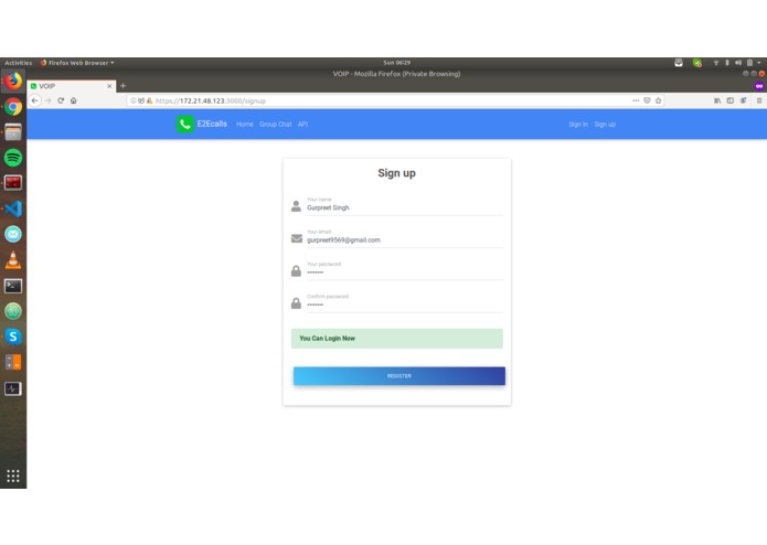 VOIP – screenshot 5