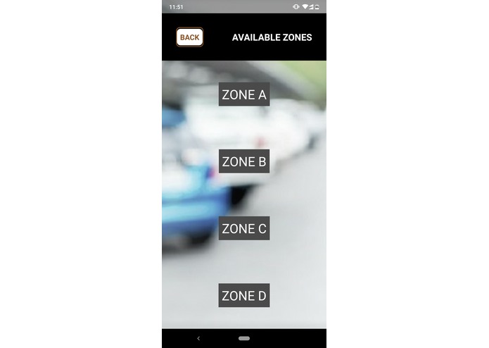 Smart parking system – screenshot 4