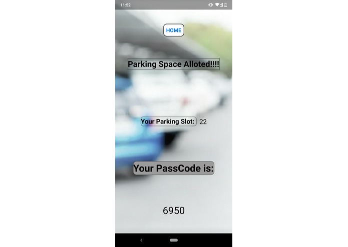 Smart parking system – screenshot 6