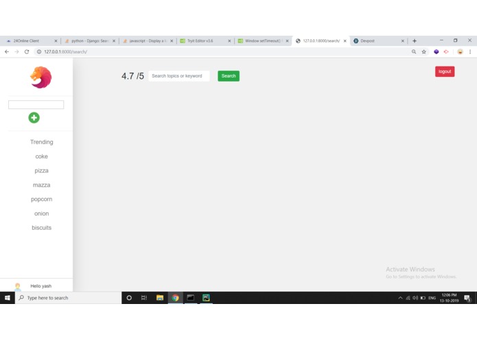 FOOD_engine – screenshot 1