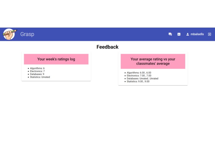 Grasp - an educational solution – screenshot 3