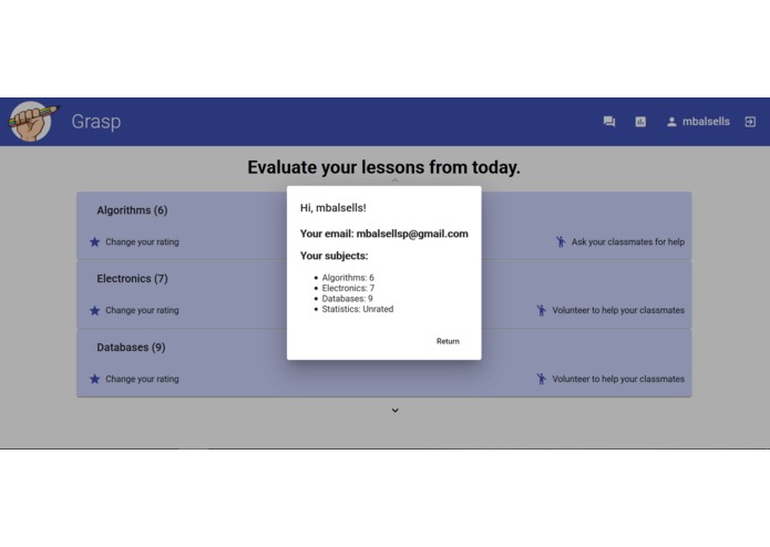Grasp - an educational solution – screenshot 4