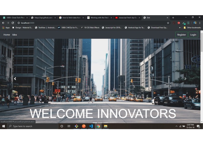 our project is based on the theme "EDUCATION AND SKILLS". – screenshot 1