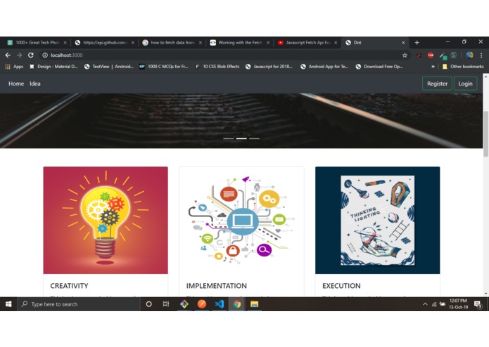 our project is based on the theme "EDUCATION AND SKILLS". – screenshot 2