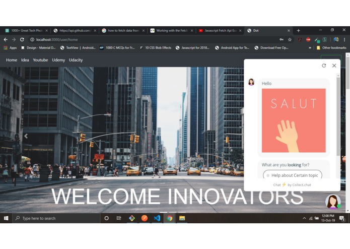 our project is based on the theme "EDUCATION AND SKILLS". – screenshot 8
