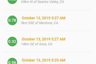 Earth Quake Alerts
