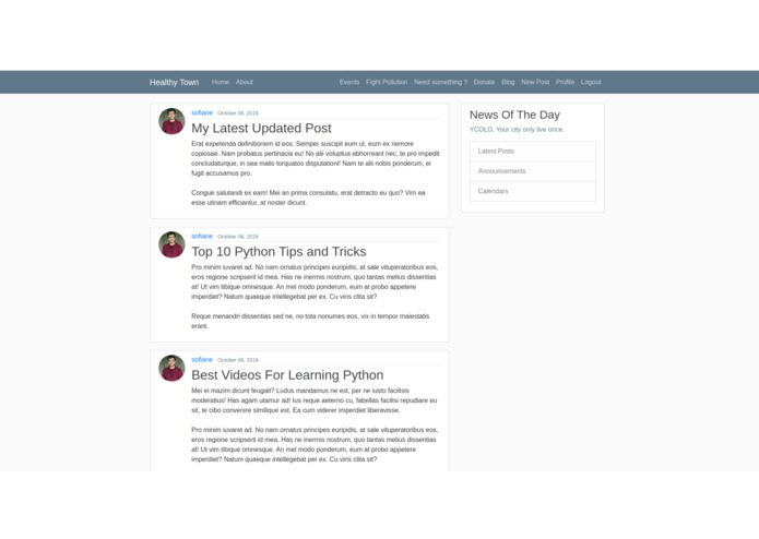 Healthy Town – screenshot 5