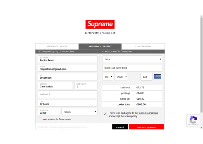 Supreme Bot – screenshot 1