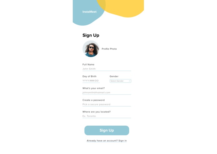 InstaMeet – screenshot 3