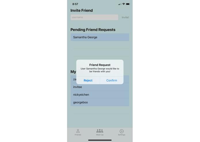 MeetUp! – screenshot 3