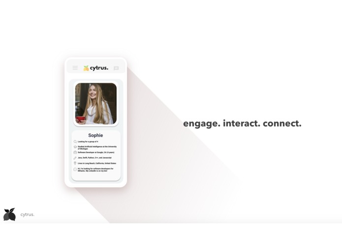 cytrus - Networking for Software Freelancers – screenshot 1