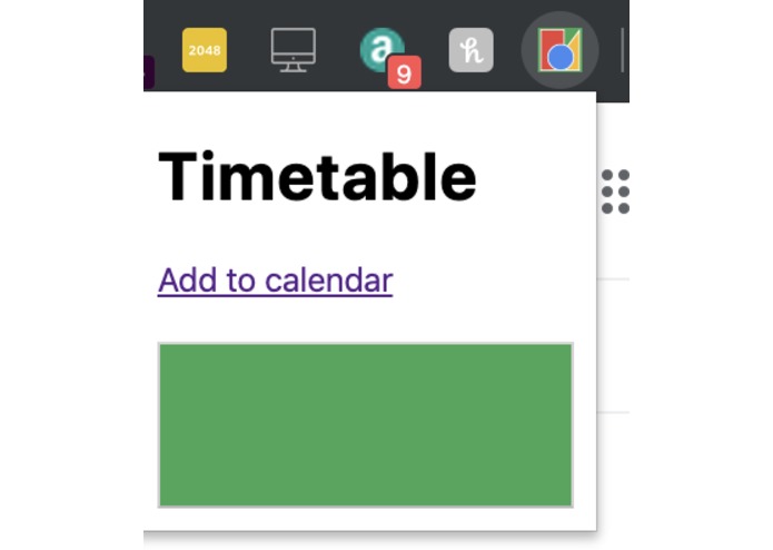 Timetable – screenshot 1