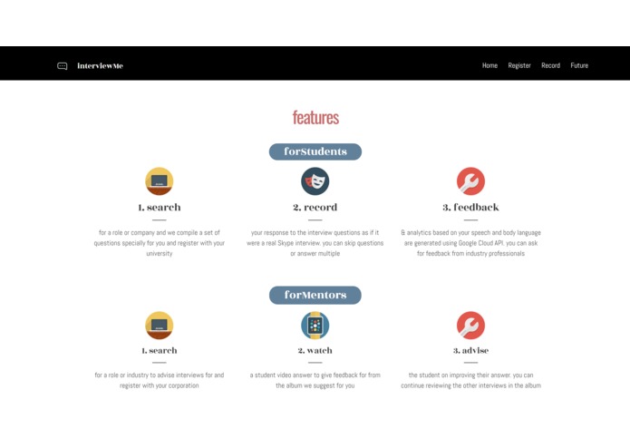 InterviewMe – screenshot 2