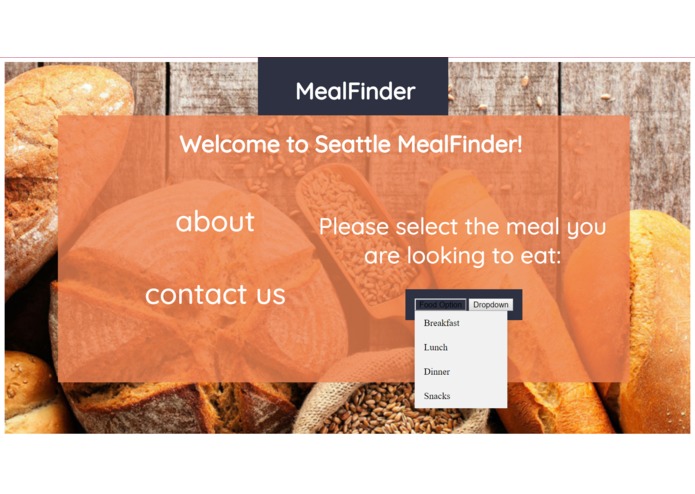 Seattle Foodbank Locator – screenshot 1