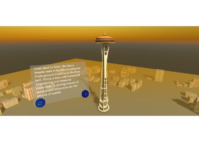 Holo History: Space Needle Edition – screenshot 1