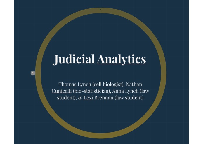Judicial Analytics – screenshot 1