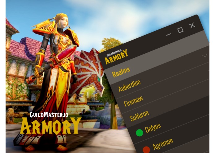 GuildMaster.io Armory – screenshot 1
