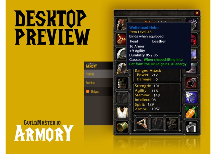 GuildMaster.io Armory – screenshot 2