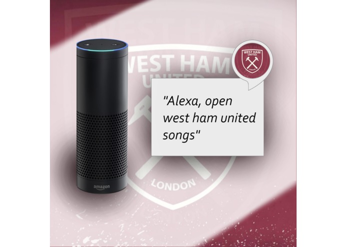 Alexa Skill - West Ham United Songs – screenshot 1