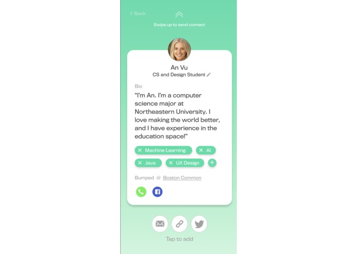 BUMP: Smart Location-Based Conversation Starter – screenshot 5