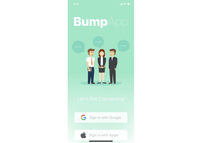 BUMP: Smart Location-Based Conversation Starter – screenshot 1