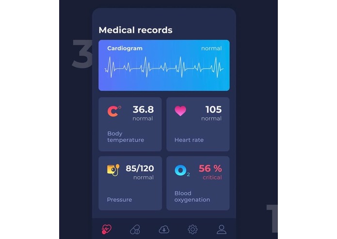 HealthBand – screenshot 1