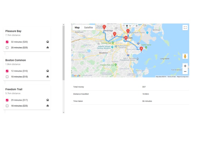 online travel agent – screenshot 1