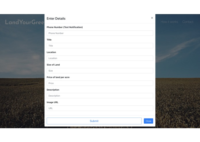 LandYourGreen.space – screenshot 3