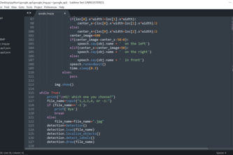Computer Vision to help visually impaired people
