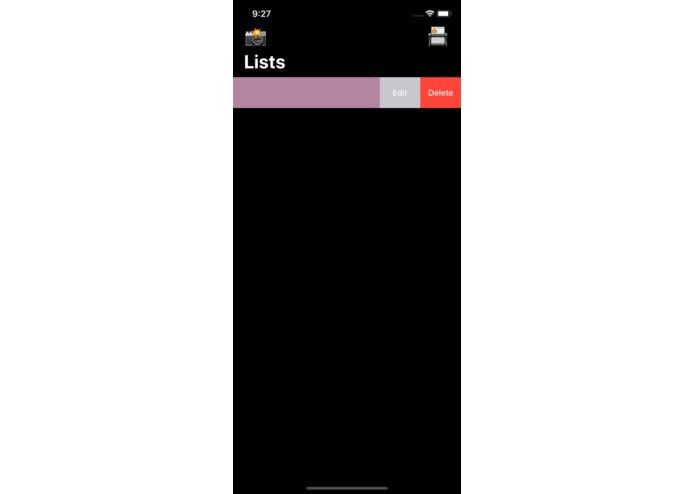 List – screenshot 2