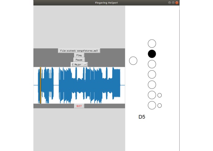 Fingering Helper – screenshot 1