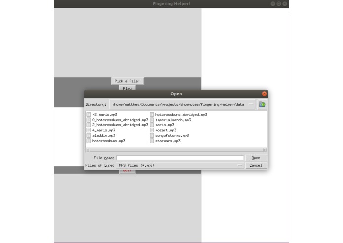 Fingering Helper – screenshot 2