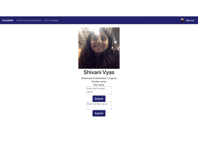 InsureMe – screenshot 2