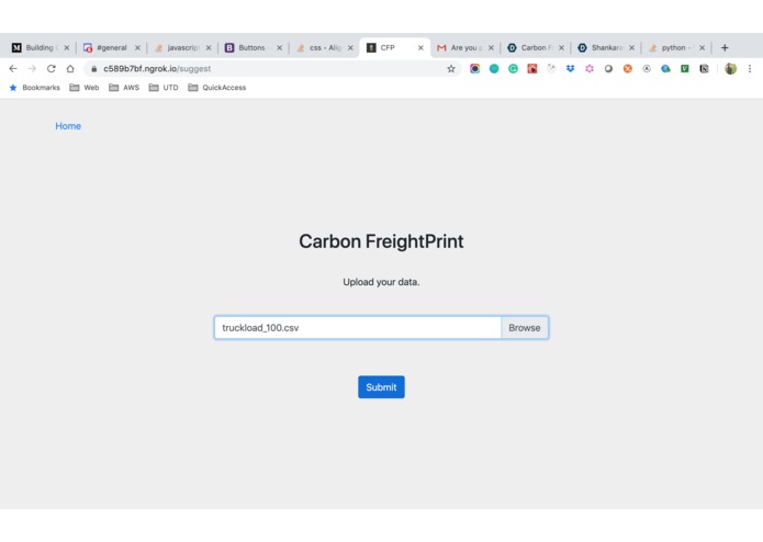 Carbon FreightPrint – screenshot 7