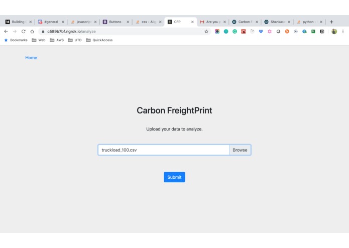 Carbon FreightPrint – screenshot 8