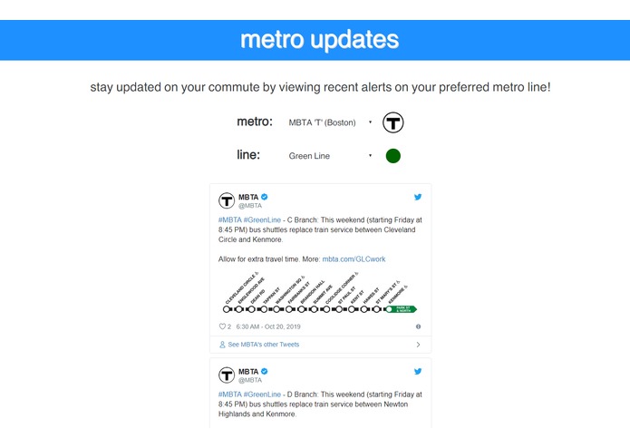 Metro-Updates – screenshot 2