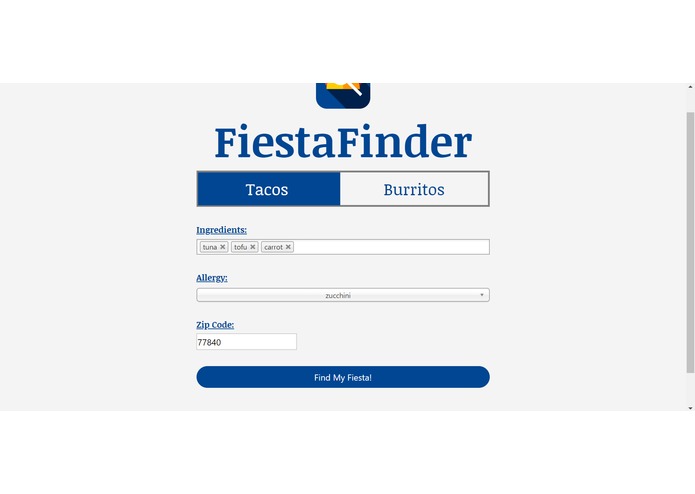 FiestaFinder – screenshot 2