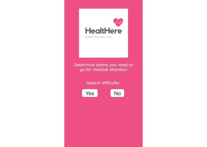 HealtHere – screenshot 1
