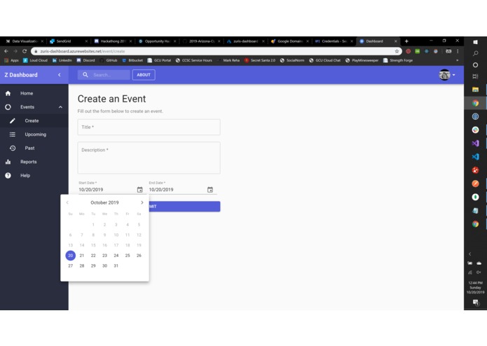 Zuri's Dashboard – screenshot 3