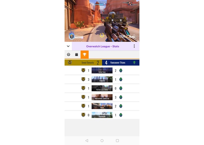 OverWatch League - Live Stats – screenshot 4