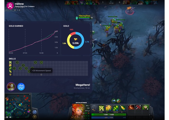Kouch for Dota 2 streamers edition – screenshot 1