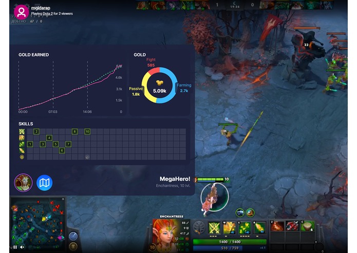 Kouch for Dota 2 streamers edition – screenshot 2