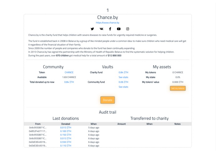 EthKids.io – screenshot 2