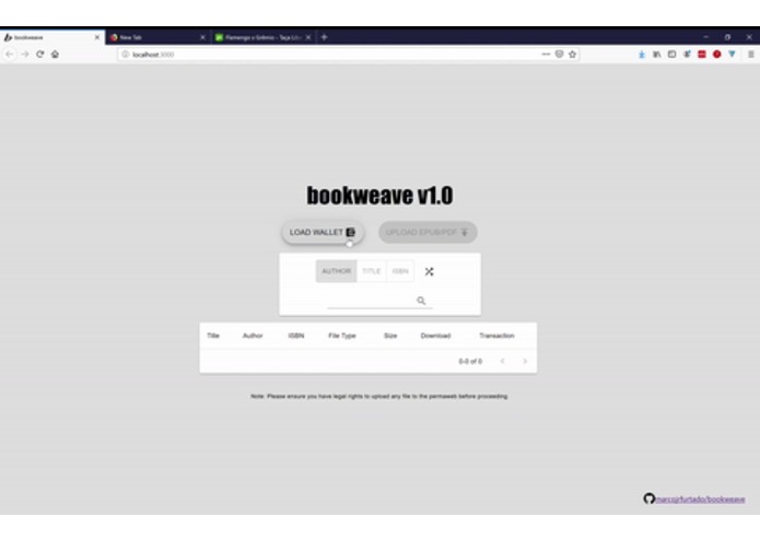 bookweave – screenshot 2