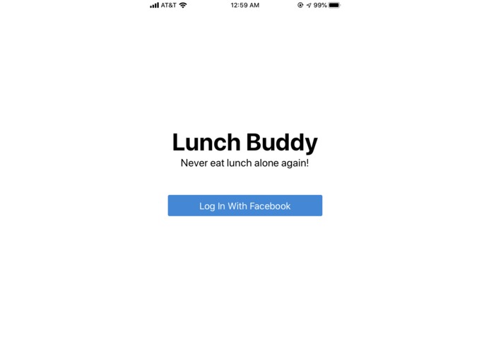 Lunch-Buddy – screenshot 1