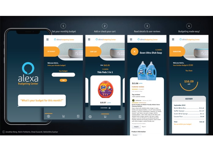 Alexa Budgeting Center – screenshot 2