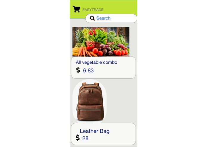 easyTrade – screenshot 2