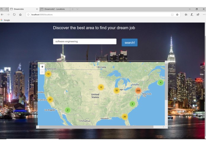 dreamJobz – screenshot 1